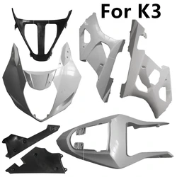 Unpainted Bodywork Plastic Parts Motorcycle for Suzuki K3 2003 2004 GSXR GSXR1000 Full Fairing Kits Left Right Components ABS