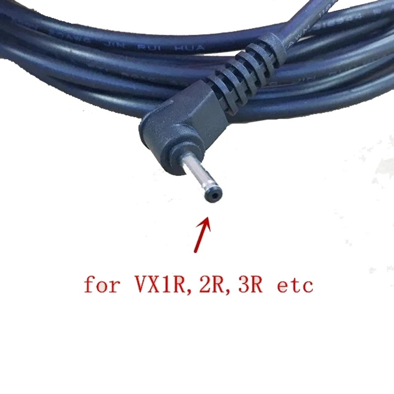 Carregador para automóveis padrão yaesu vertex, cabo de luz para cigarro, 2r, 3r, vx, 1e, 2e, 3e, walkie talkie, com filtro de ruído