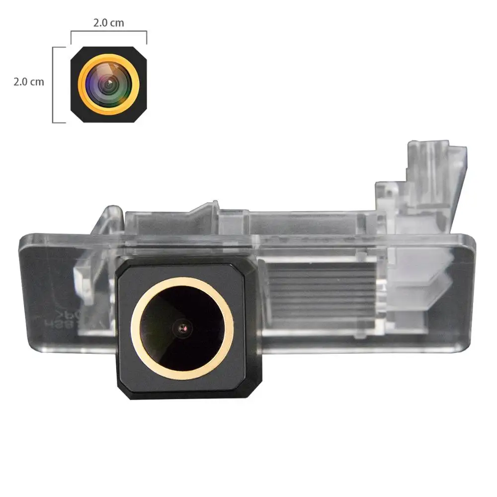 

HD 1280x720p Golden Reversing Backup Camera for Skoda Octavia 3 III A7 (Typ 5E) MK3 POLO JETTA 2013-2018,Night Vision Camera