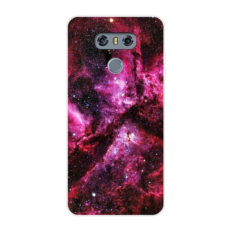 For LG G6 Case Cover 5.7 Clear Printing Soft TPU Back Cover For LG6 LGG6 G 6 H870DS H870 Silicone Fundas G3 G4 G5 Phone Cases