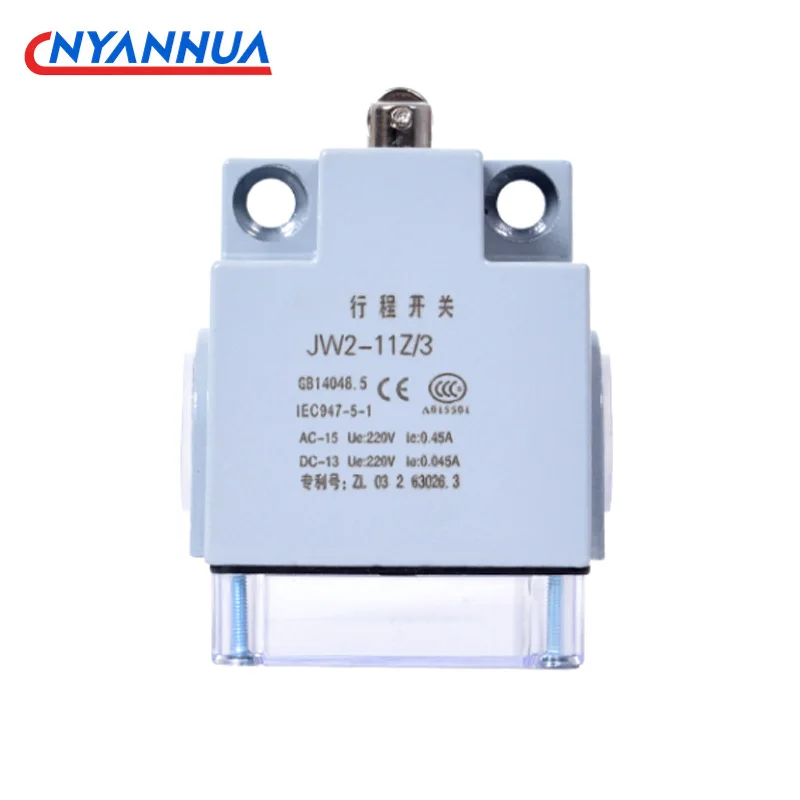 Limit Switch Micro-Motion Limit Switch Waterproof Limiter Three Open Three Closed Roller Mechanical Switch JW2-11Z/3