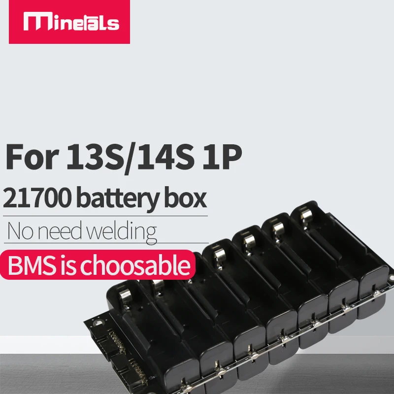 13S 48V 21700 48V 1P Batterie BOX 25A 50A BMS Pack Hohe-Power 21700 Lithium-batterie Netzteil Wand Batterie Box BMS