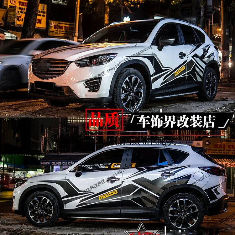 

Car stickers FOR Mazda CX5 modified personality stylish body decals SUV CX-5 decorative car stickers