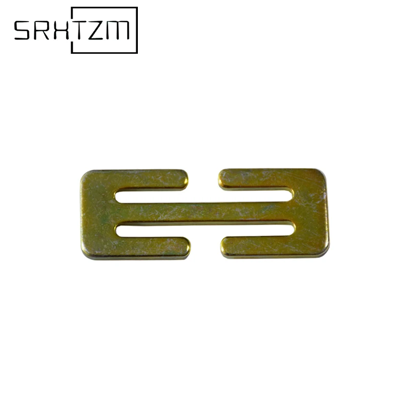 1 szt. 6,0x2,2 cm metalowy samochodowy samochodowy regulator pasa bezpieczeństwa klips blokujący dla dzieci klips do regulacji pasa bezpieczeństwa dla dzieci