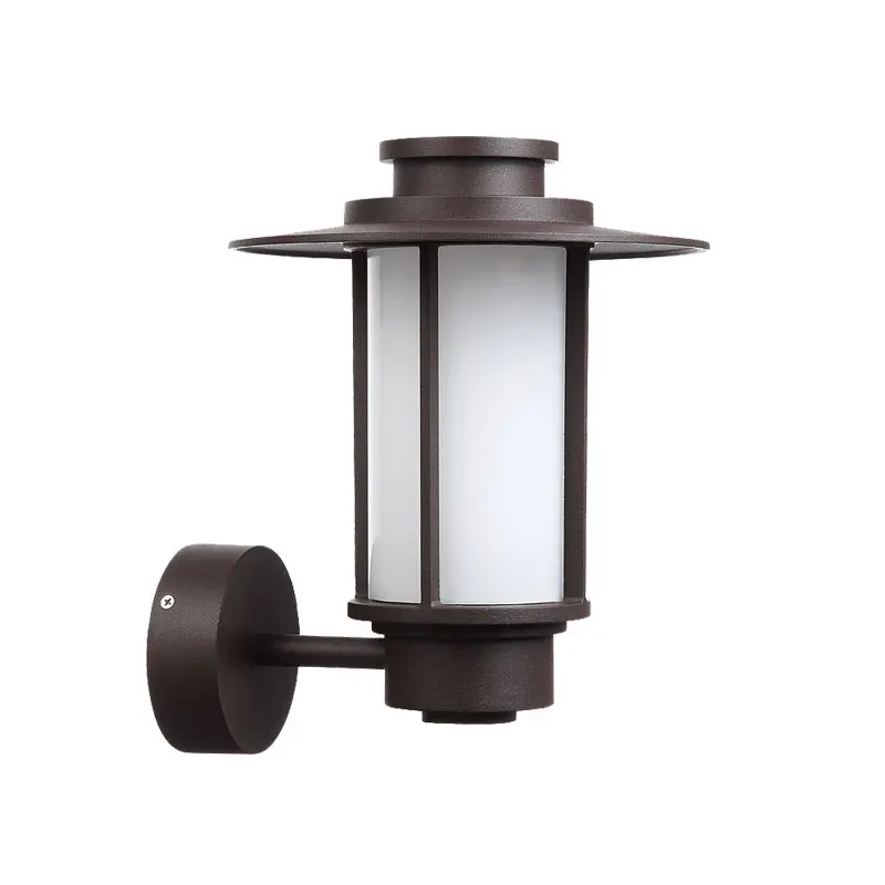 Nordic outdoor waterproof courtyard wall lamp corridor aisle balcony wall lamp project construction outdoor lighting