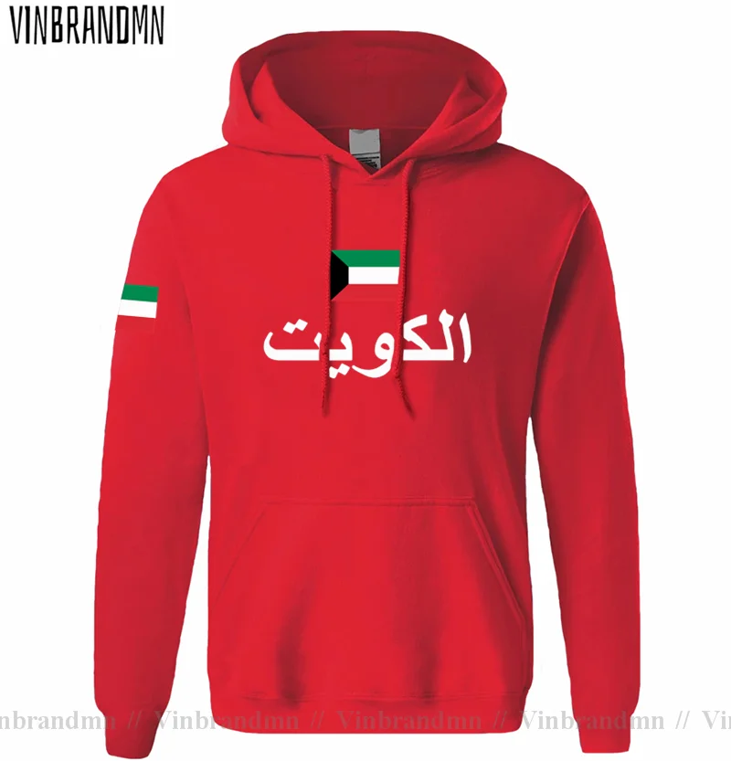 State of Kuwait Kuwaiti hoodies men sweatshirt sweat new hip hop streetwear tracksuit nation footballer sporting al-Kuwait KWT