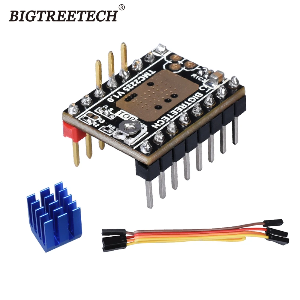 

BIGTREETECH TMC2225 V1.0 Stepper Motor Driver UART StepStick Mute VS TMC2208 2209 for 3d Printer SKR V1.3 MINI E3 Control Board