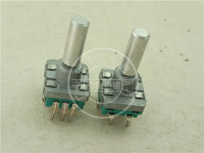 Original new 100% EC11B15243AP EC11 encoder with switch step 30 points handle length 18mmx5mm