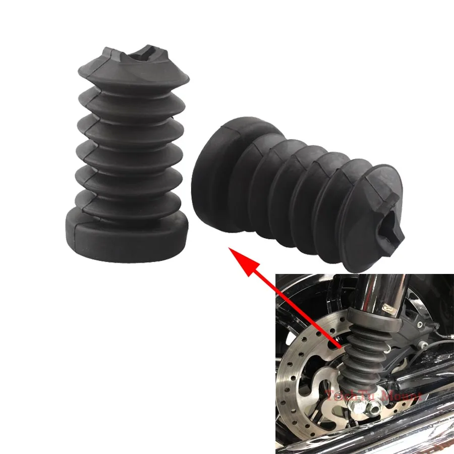 Tylna gumowa osłona na sztućce Gator Boot, pasuje do motoru Harley Touring, amortyzatora 97-13