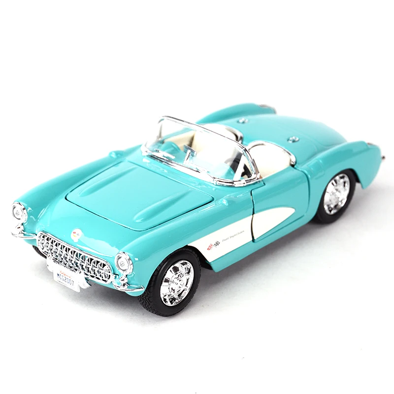 Maisto 1:24 1957 Chevrolet Corvette спортивный автомобиль статические литые автомобили Коллекционная модель автомобиля игрушки