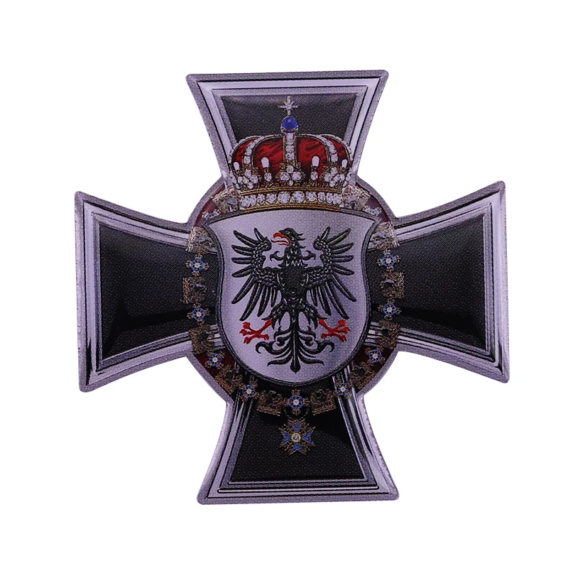 Prussia Iron Cross Enamel Pin It\'s a medal to Witness the military history.