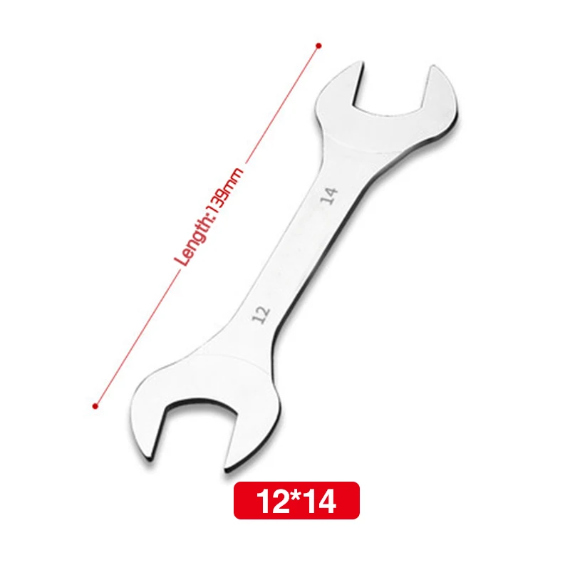 AliExpress PIPES Super Thin Open End Wrench 12mm 14mm Metric Car Bicycle Repair Tool Ultra Thin Double Ended 12mm*14mm Wrench Spanner 12mm-14mm