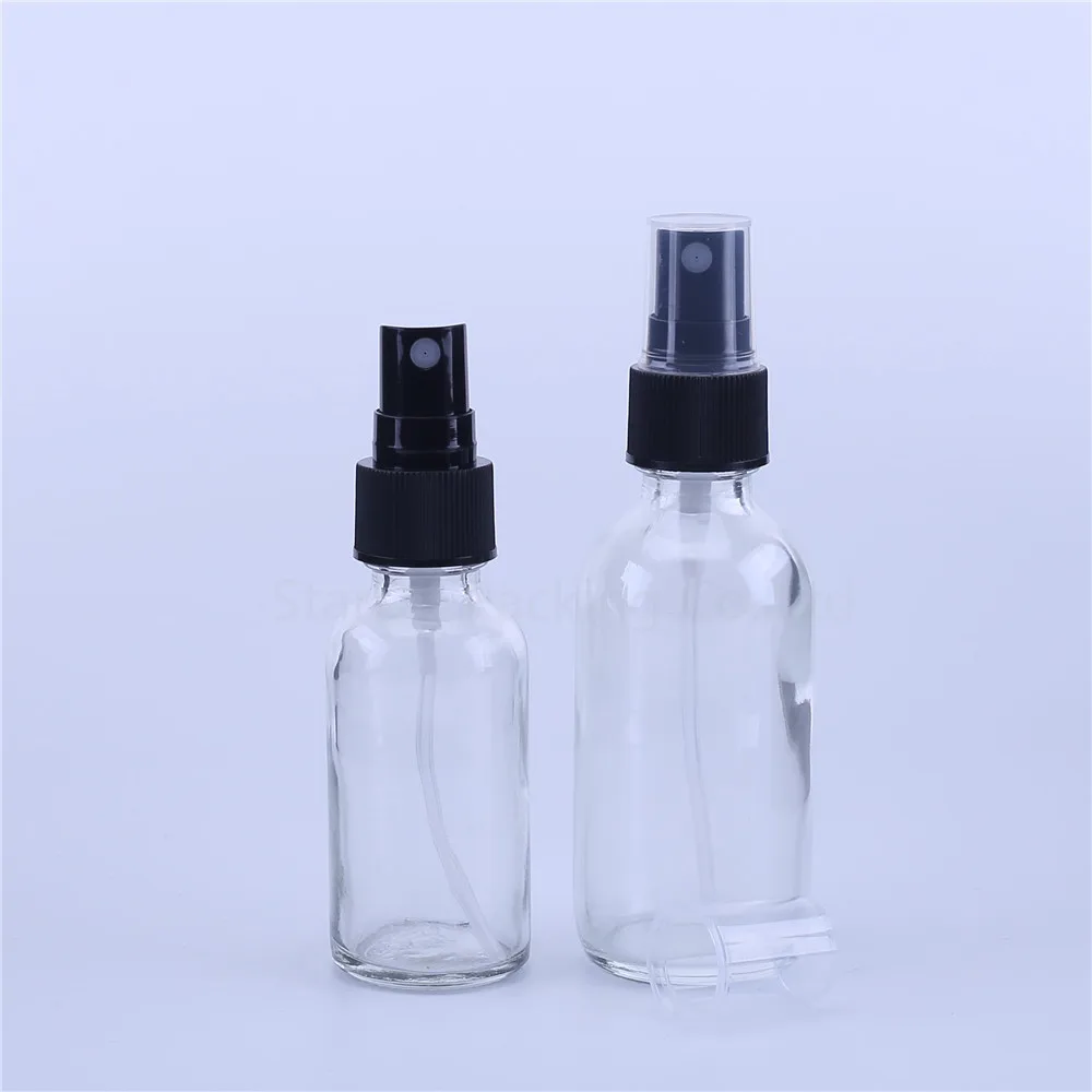 200pcs 30ml 60ml 120ml Empty Glass Spray Bottle for Perfume ,60cc Container Refillable Cosmetic Atomizer bottles