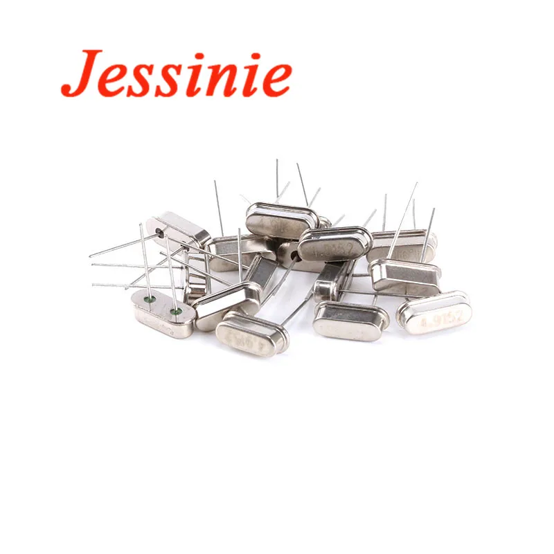 10pcs/lot HC-49S Crystal Oscillator 4.9152MHz 4.9152 MHz 4.9152M Hz Mini Passive Resonator Quartz