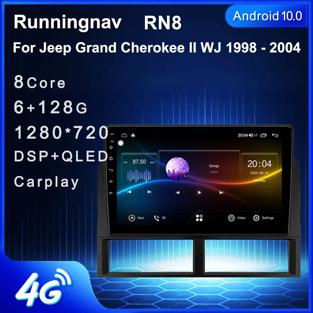 

Runningnav For Jeep Grand Cherokee II WJ 1998 - 2004 Android Car Radio Multimedia Video Player Navigation GPS