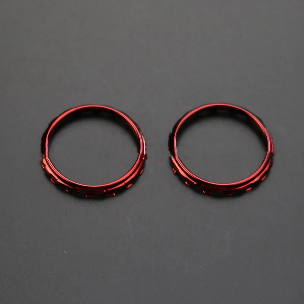 Electroplating Game Handle Accent Rings Replacement Decorative Ring for PS5 Game Controller Accessories