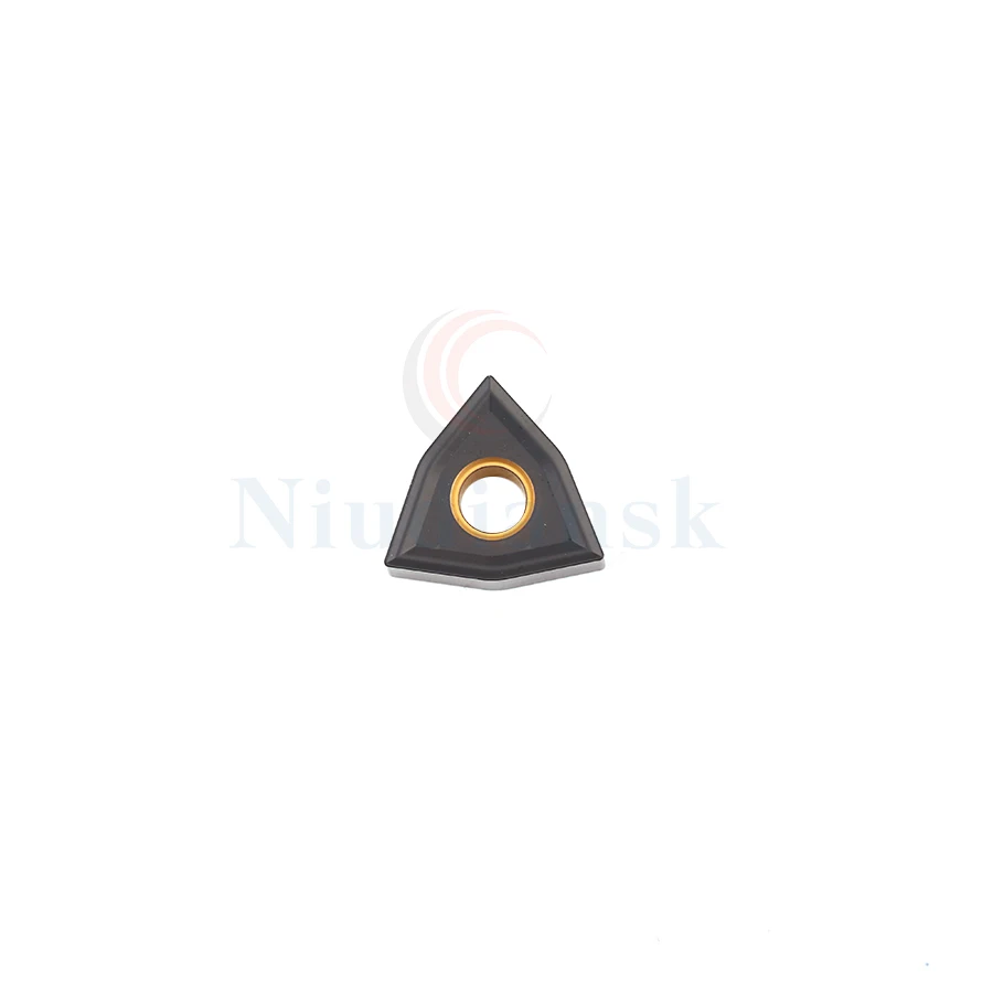 Cuchillas de corte de torno CNC, insertos de torneado de carburo, herramienta de torneado externo de hierro fundido, WNMG080404 WNMG080408 WNMG080412 NK305, 10 piezas