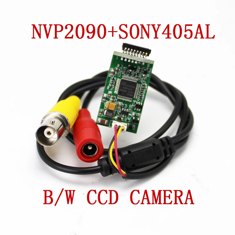 NVP2090+405AL B/W CCD camera BNC connector   Home security camera module  Low light camera movement   Medical camera i