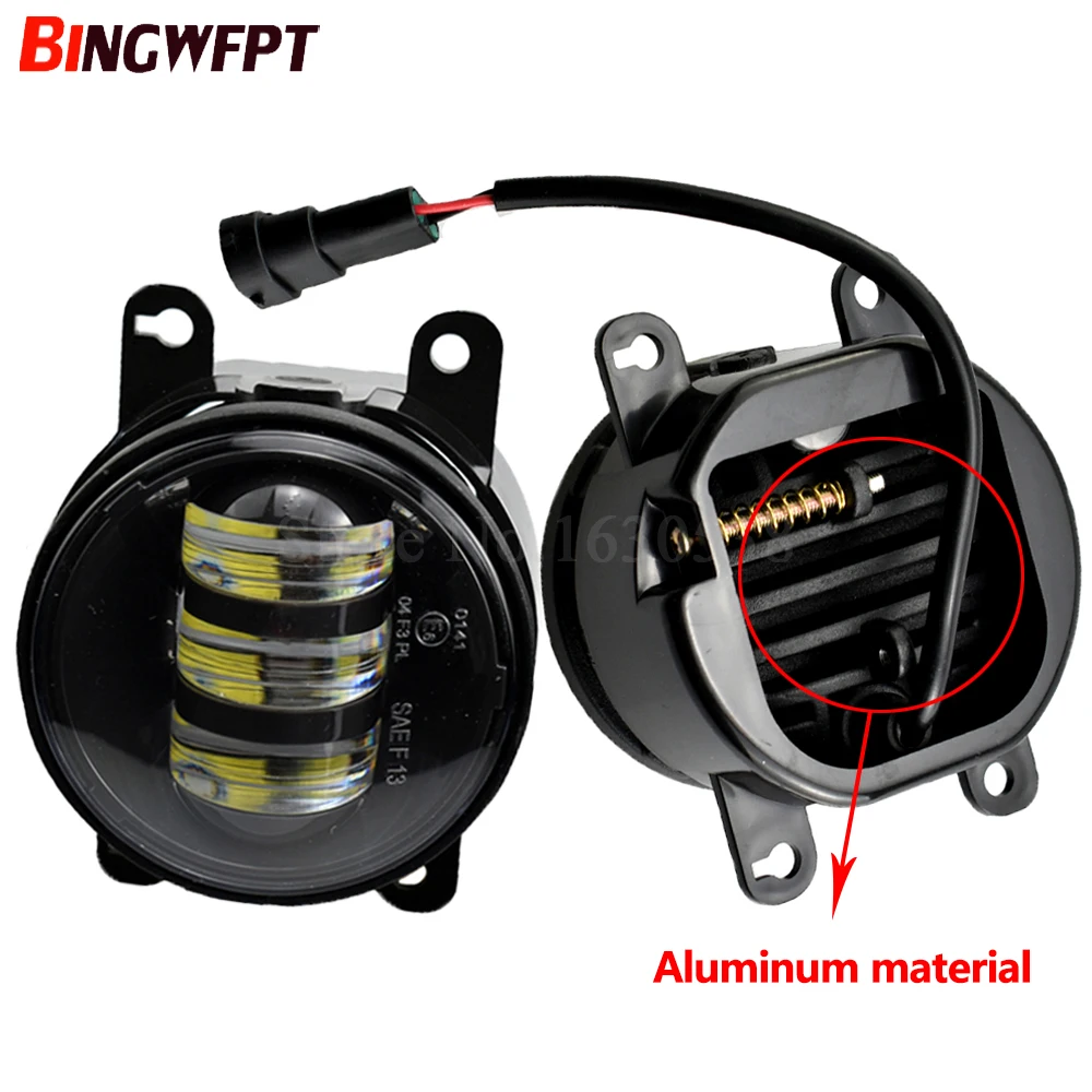 2xFront LED Fog Lamps Halogen Fog Lights Car Styling For Nissan Xterra 2005-2015 XR837532 AC2592111 35500-63J02