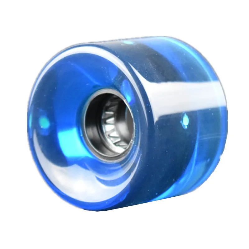 4 stücke 60x45mm Longboard Räder Pu Material Skate Roller Skateboard Teil Räder Upgrade Ersatz Fisch Bord Banana bord Räder