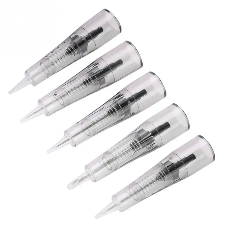 10pcs/30pcs/50pcs Round Liner cartridges Tattoo machine needles Disposable Sterilized Precise Positioning for Permanent Makeup