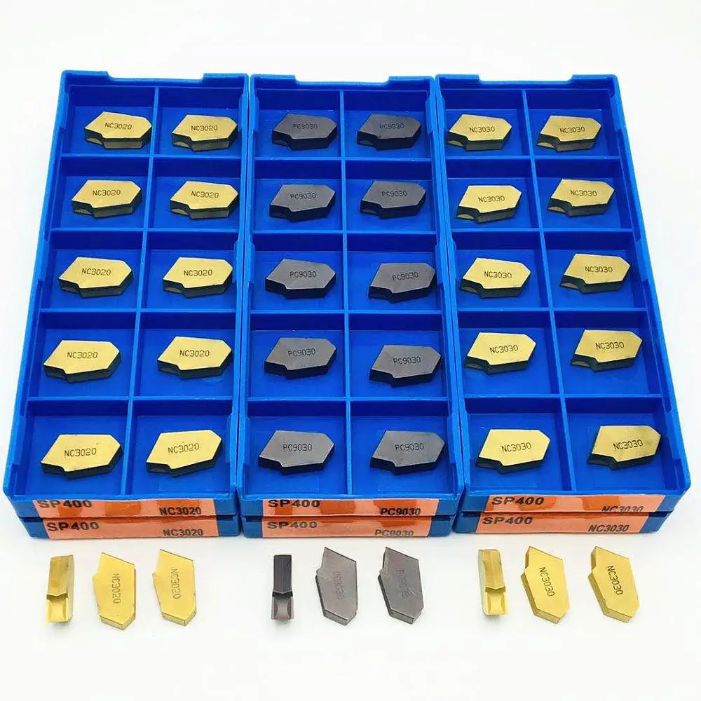 Lathe tools SP200 SP300 SP400 SP500 PC9030 NC3020 NC3030 slotting carbide turning tool SP 300 slotting tool turning insert