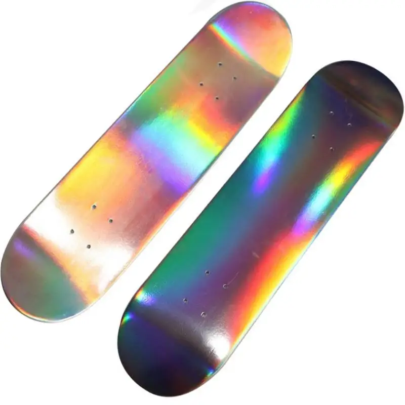 1 Piece Skateboard Deck Wood 80x20cm 31.5 Inch Wood Skate Board Deck Double Rocker Kicktail 7 Layer Wood Adult Accessories