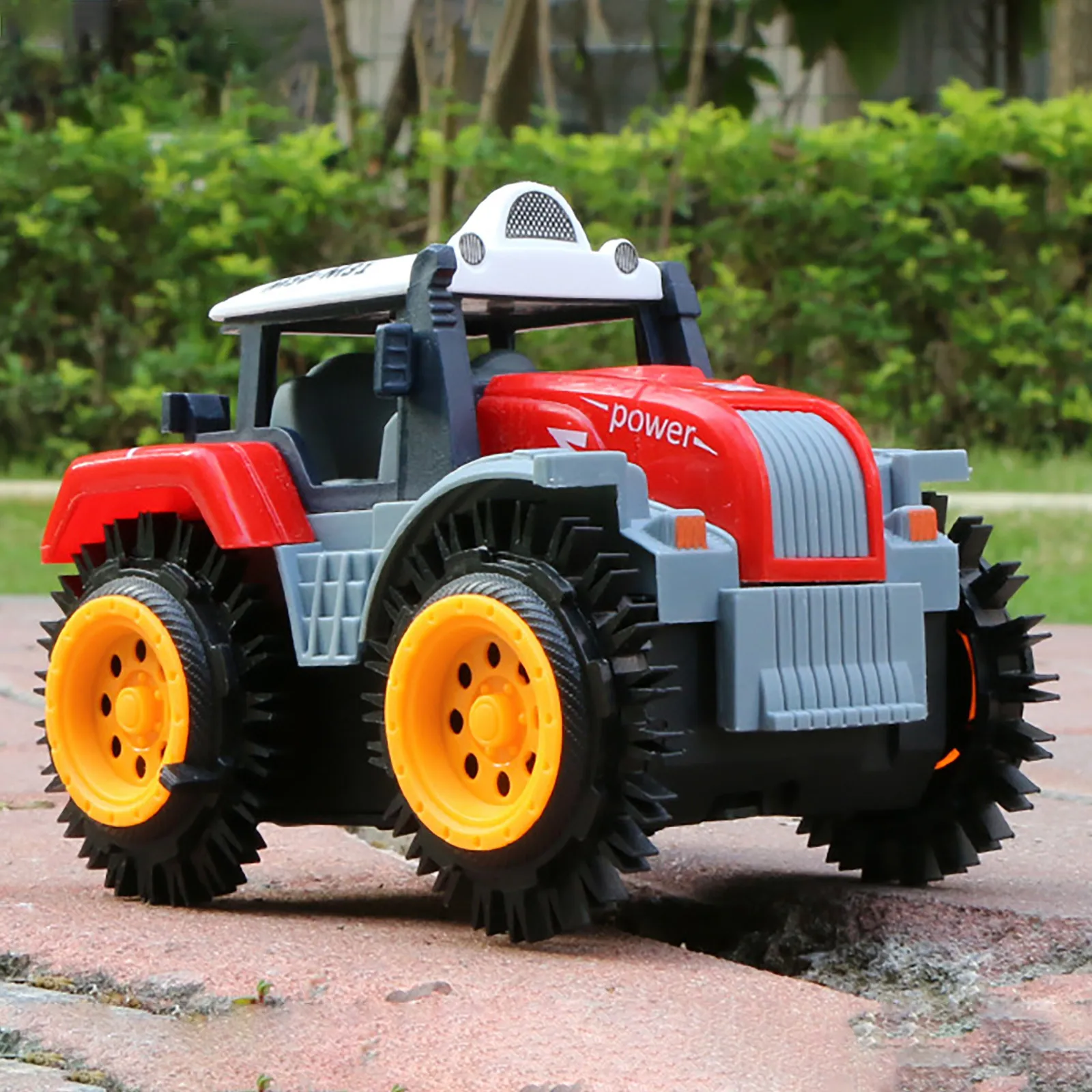 Electric Children Flip Toy Car Electric Stunt Farmer Car Child Dump Truck Simulation 4 Wheel Drive Electric Toy Car 2021 gift