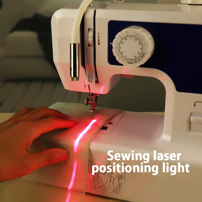 Sewing Machine Positioning Light LED Laser Localizer Orientation Lamp Red Cross Straight Line Dots Magnetic Base Cutting Machine