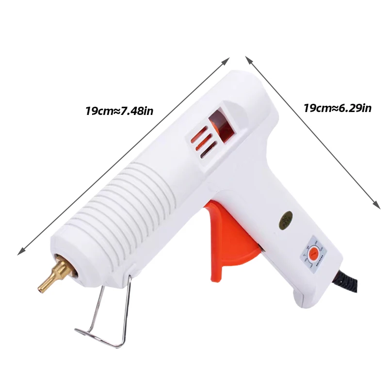 Hot Melt Glue Gun 150W Temperature Ajustable Glue Gun Industrial Craft Hot Gun 1mm Nozzle DIY Repair Hot Melt Gun