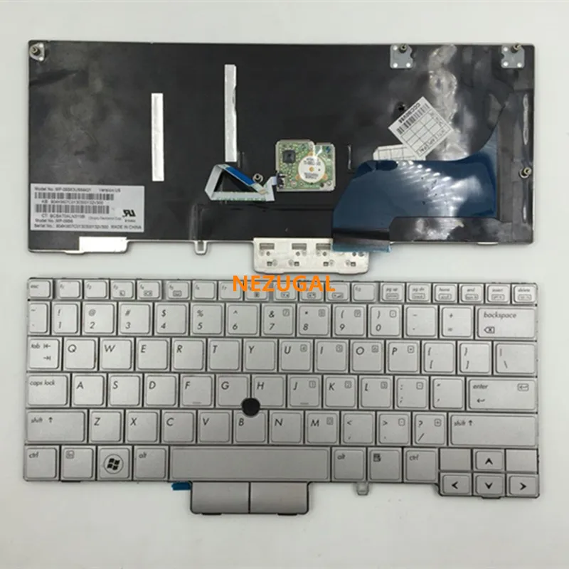 US keyboard For HP 2740 2740V 2740P 2760P notebook keyboard English