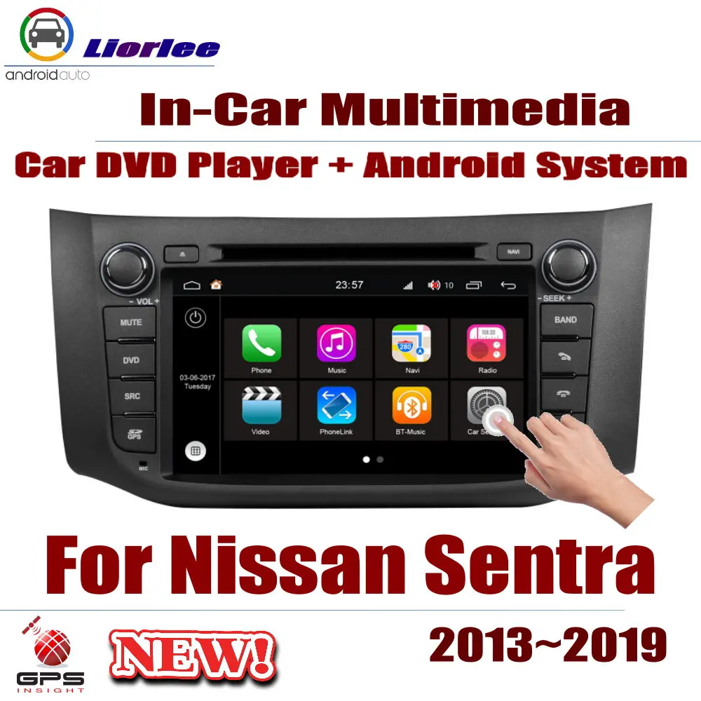 

Car DVD Player For Nissan Sentra (B17) 2013-2019 IPS LCD Screen GPS Navigation Android System Radio Audio Video Stereo