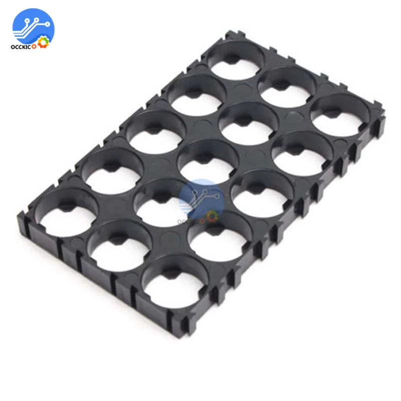 ABS 거치대 브래킷 셀 스페이서 열 쉘, 배터리 팩 충전용 리튬 배터리, 1x2, 1x3, 3x6, 3x5, 4x5, 18650, 10 개