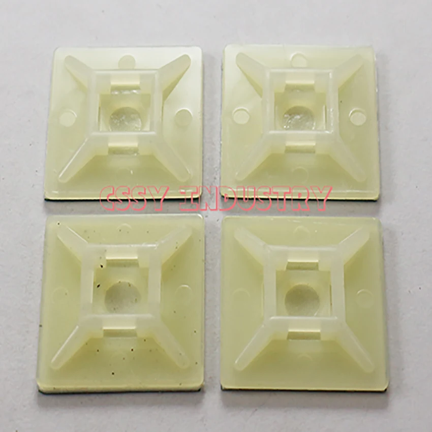 Alicates de montaje autoadhesivos, Base de color verde, 12,5x12,5, 20x20, 22,5x22,5, 25x25, 28x28, 30x30, 40x40mm