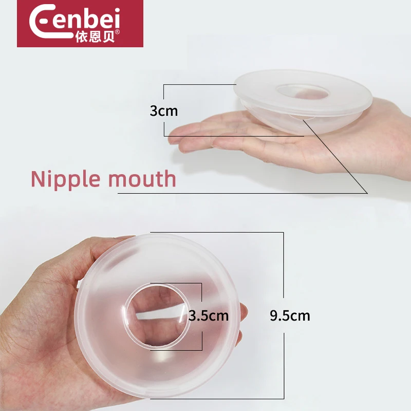 Eenbei Muttermilch Saver 2 stück Brust Schalen Pflege Cups Nippel Therapie Produkt Baby Stillen Wiederverwendbare BPAfree mutterschaft