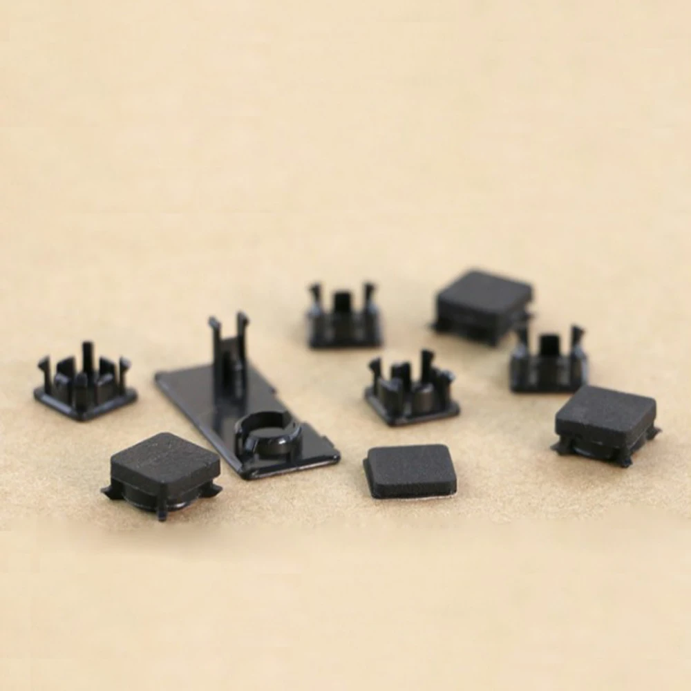 Rubber Plug Screw Hole Pad Dust plug Plastic Pad For PS3 Slim  2000 3000 Console 9pieces/set