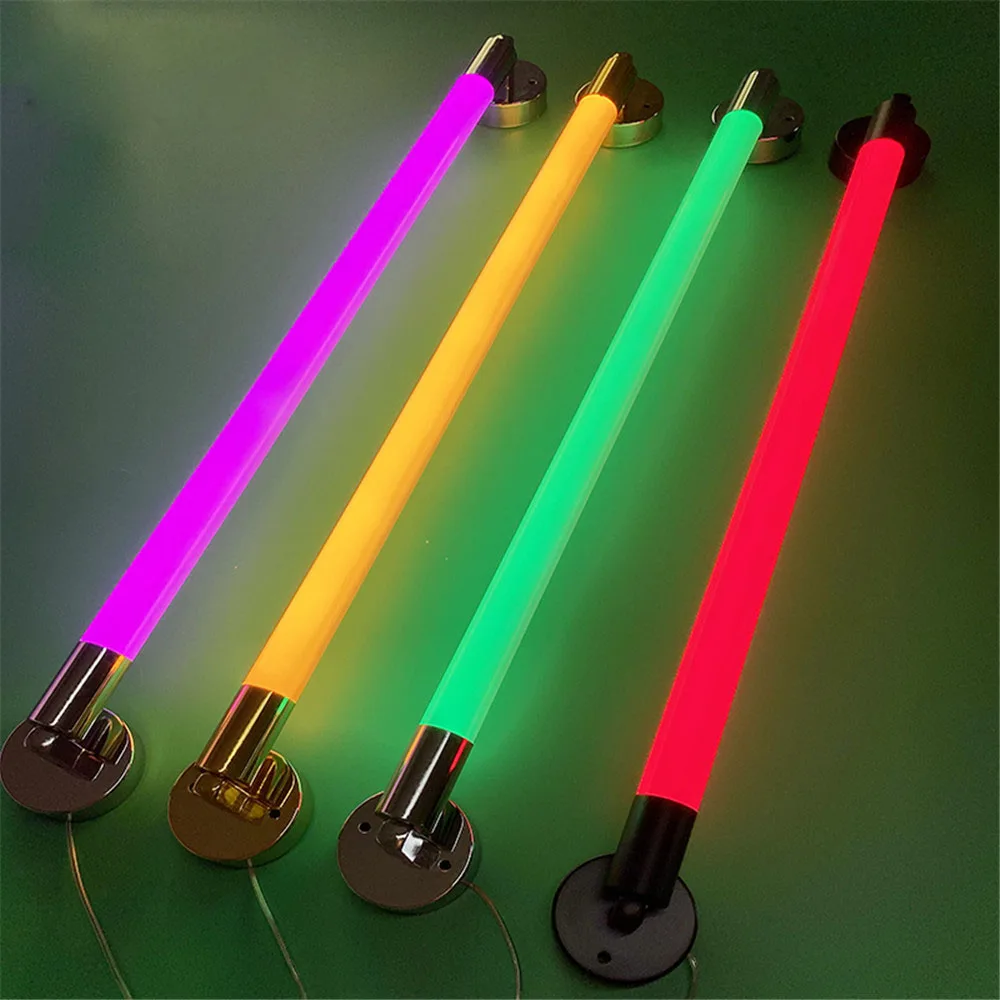 

10PCS LED tube lamp DC12V RGB 0.9m 1.2m 3ft 4ft led wall lamp T8 wall decorative sign lamp tube LED 320 degree