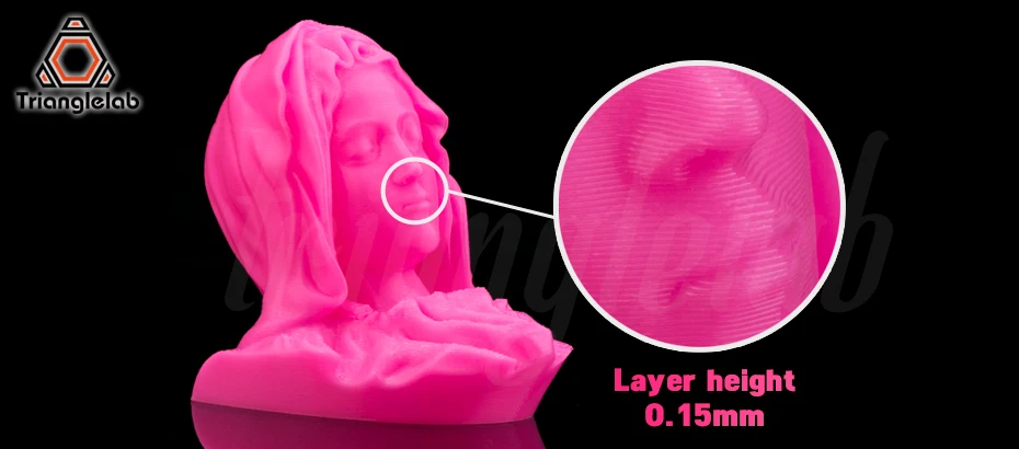 Trianglelab Prusa MINI Kühlkörper für Hotend-Upgrade-Kit, Vollmetall für Prusa MINI Ersatzteile, Hochtemperatur-Hotend V6 Düse – Detail 13