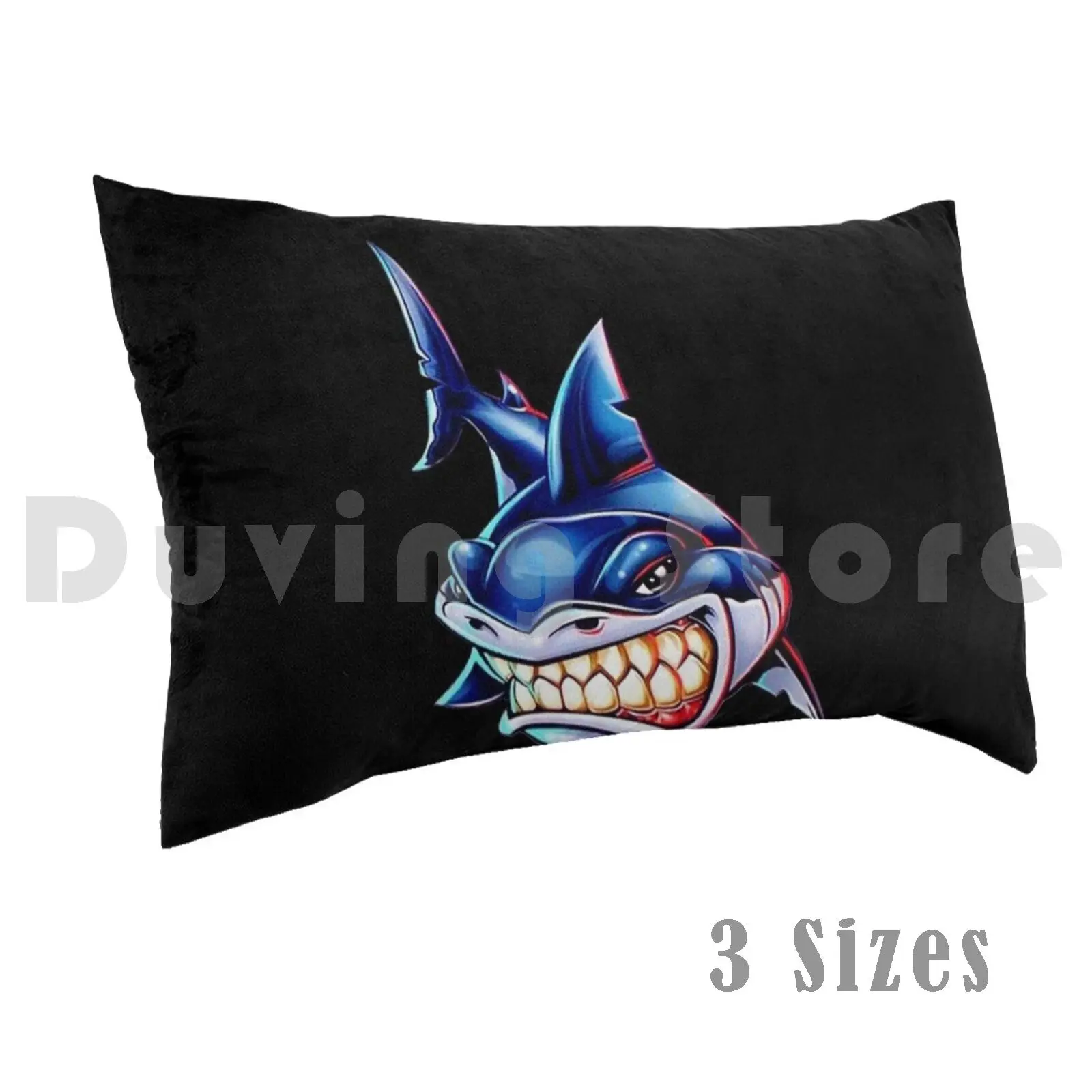 Shark Smiling Pillow Case Printed 50x75 Music Fenomenom Jimmy Margaritaville Buffett Country Beach Sea Islan