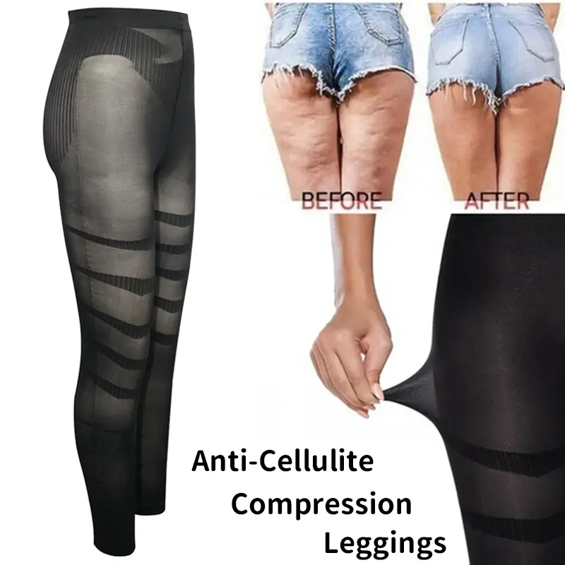 Shapewear Anti Cellulite Compression Leggings Leg Slimming Body Shaper High Waist Tummy Control Panties Thigh Sculpting Slimmer - Image 5