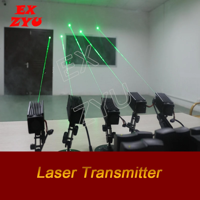 laser transmitters real life escape room props green laser arrays transmitter Takagism game EXZYU