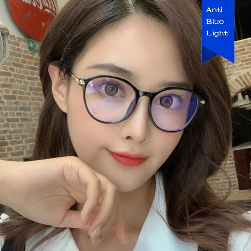 Anti Blue Light Women's 2020 Eyewear Frame  Myopia Frames Men Spectacles Frames Ladies Transparent Optical Eye Glasses