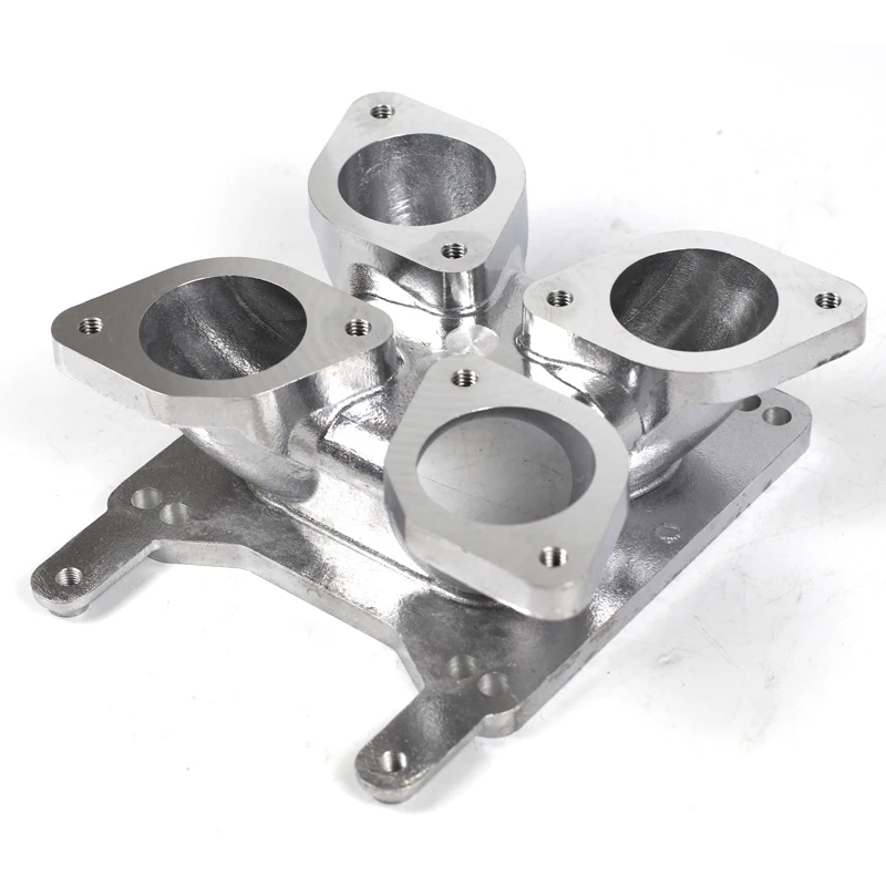 Colector de Admisión SherryBerg para GM FORD SQUARE SPREAD BORE ADAPTOR IDF DOWN DRAFT WEBER para carburador FORD GM CHEV 12-3143