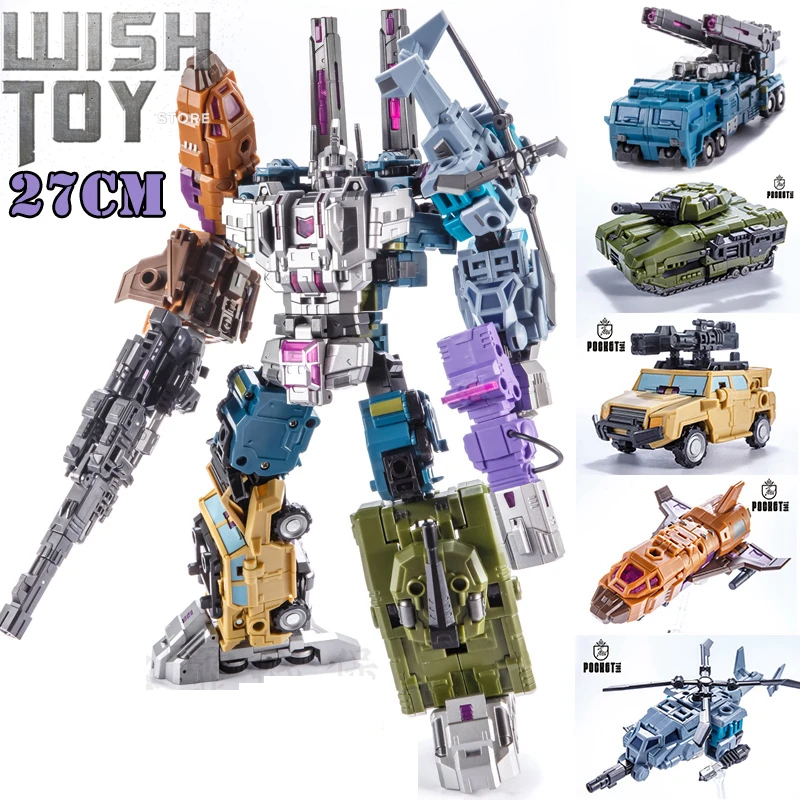 Transforma tu colección con el QBICUS Bruticus PT05: El robot de acción 5 en 1 que combina estilo, funcionalidad y diversión para niños y coleccionistas
