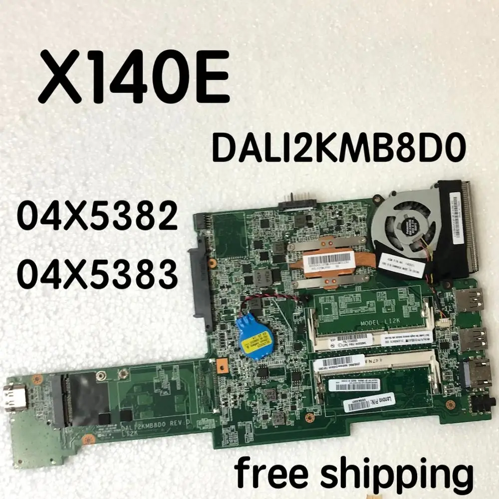 

Материнская плата DALI2KMB8D0 для Lenovo X140E 04X5382 04X5383, материнская плата на 100% протестирована, полностью работает