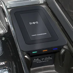 Car wireless charger For volvo XC90 NEW XC60 S90 V90 QI 18 2019 Special mobile phone charging plate car accessories v60 2020 S60