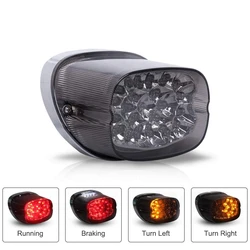 Motorcycle LED Turn Signal Integrated Tail Light For Harley Davidson Fatboy Heritage Sportster Softail XL FLHR FLHRCI FXD