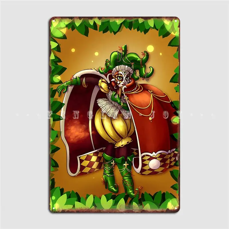 

Mardi Gras Moth Poster Metal Sign Wall Decor Custom Club Bar Cinema Living Room Tin Sign Posters