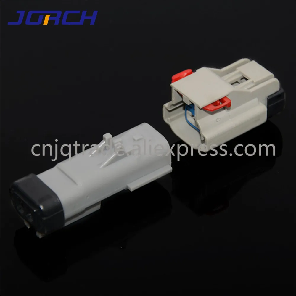 5sets 2pin FCI 2pin Dehphi Chrysler Headlight plug Electric male female automotive connector 54200210 54200206