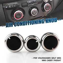 For Volkswagen MK6 Bora Golf 5 Tiguan Touran B7 3C FOR Skoda Octavia A5 /B6 Caddy Passat AC Heater Climate Control Knob Switch